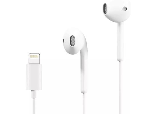 WIWU Earbuds 302 with Lightning Connector 1.2m - White